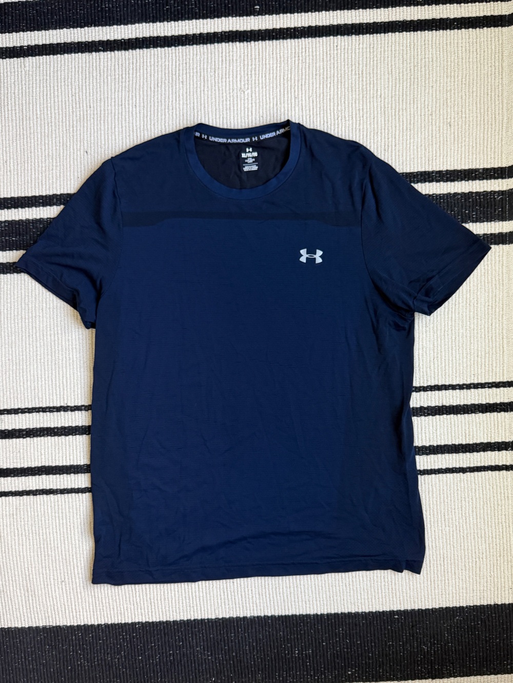 Men’s Under Armour Dry Fit T Shirt - Blue - XL